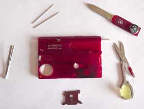 Modified Victorinox Swisscard